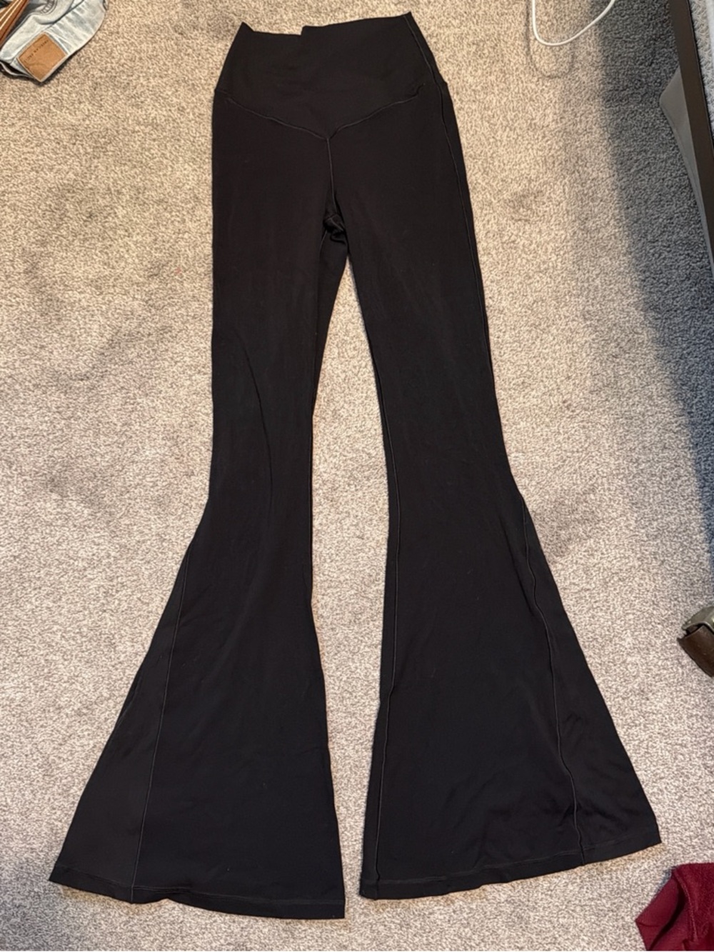 aerie Black Flare Leggings